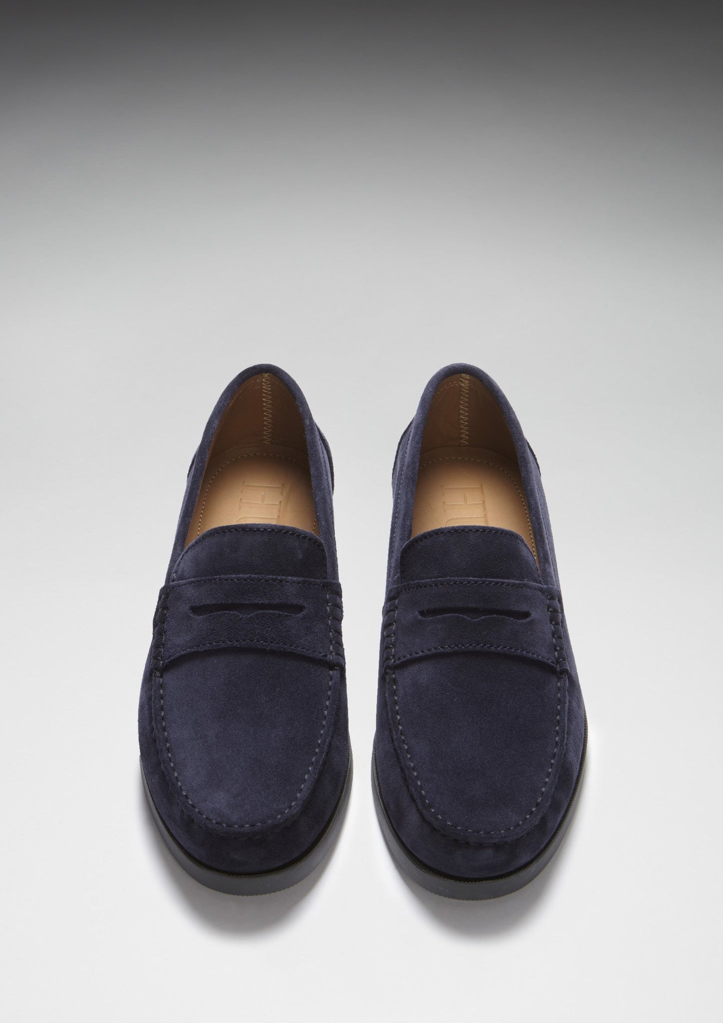 Hugs & Co Mens Boat Loafers Navy Blue Suede UK 7-14 - QHA UK