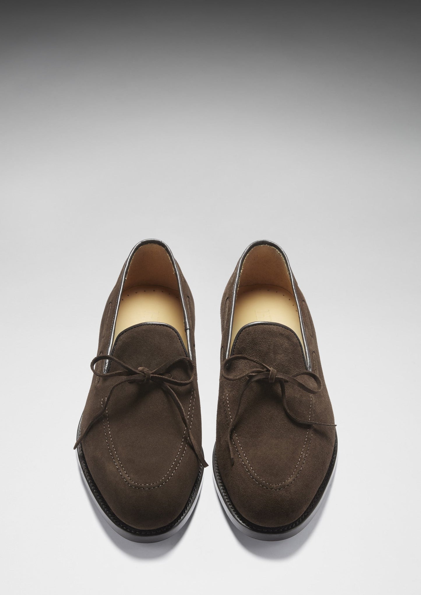 Hugs & Co Mens Brown Suede Goodyear Welted Laced Loafers UK 7-14 - QHA UK