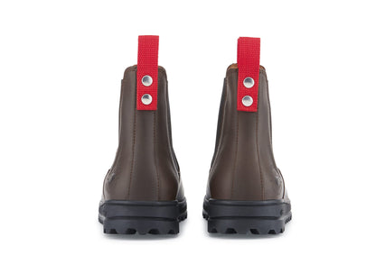 Hugs & Co Womens Busby Winter Chelsea Boot Brown Leather EU 36-42 - QHA UK