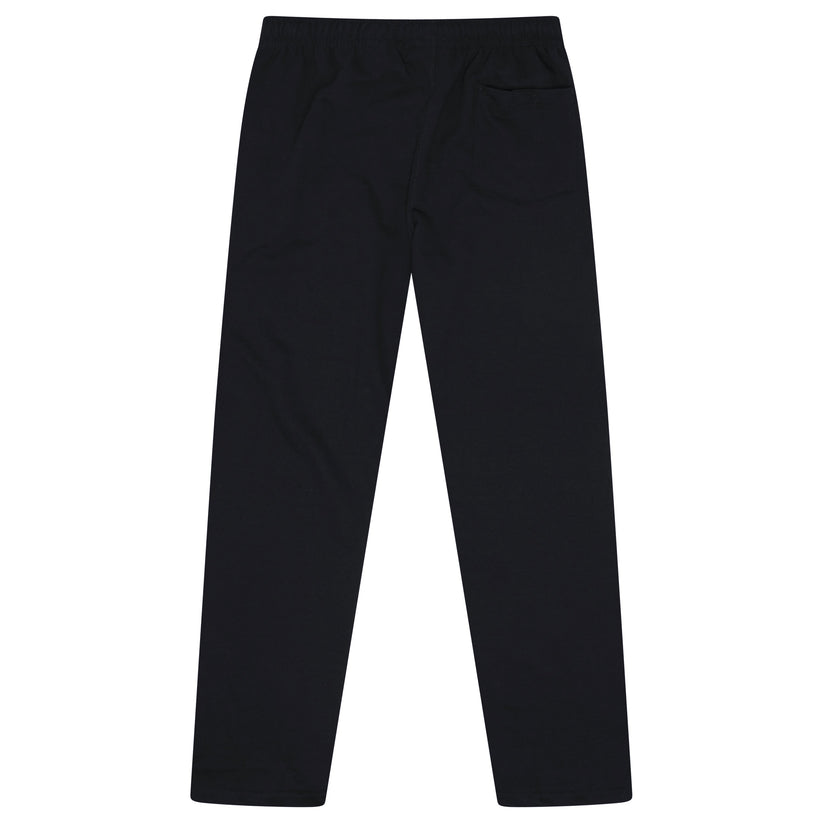 Mens Open Hem Joggers Fleece Tracksuit Bottoms Casual Lounge Pants - QHA UK