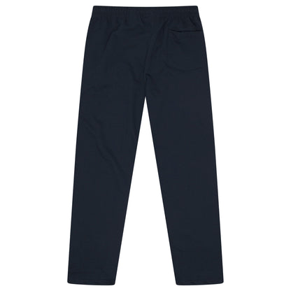 Mens Open Hem Joggers Fleece Tracksuit Bottoms Casual Lounge Pants - QHA UK