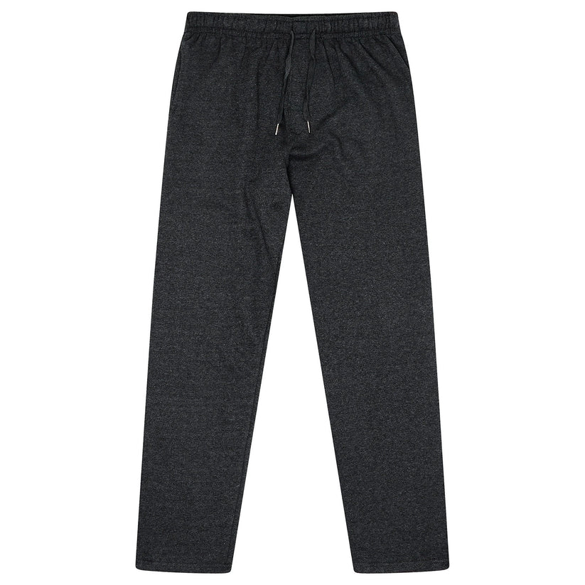 Mens Open Hem Joggers Fleece Tracksuit Bottoms Casual Lounge Pants - QHA UK