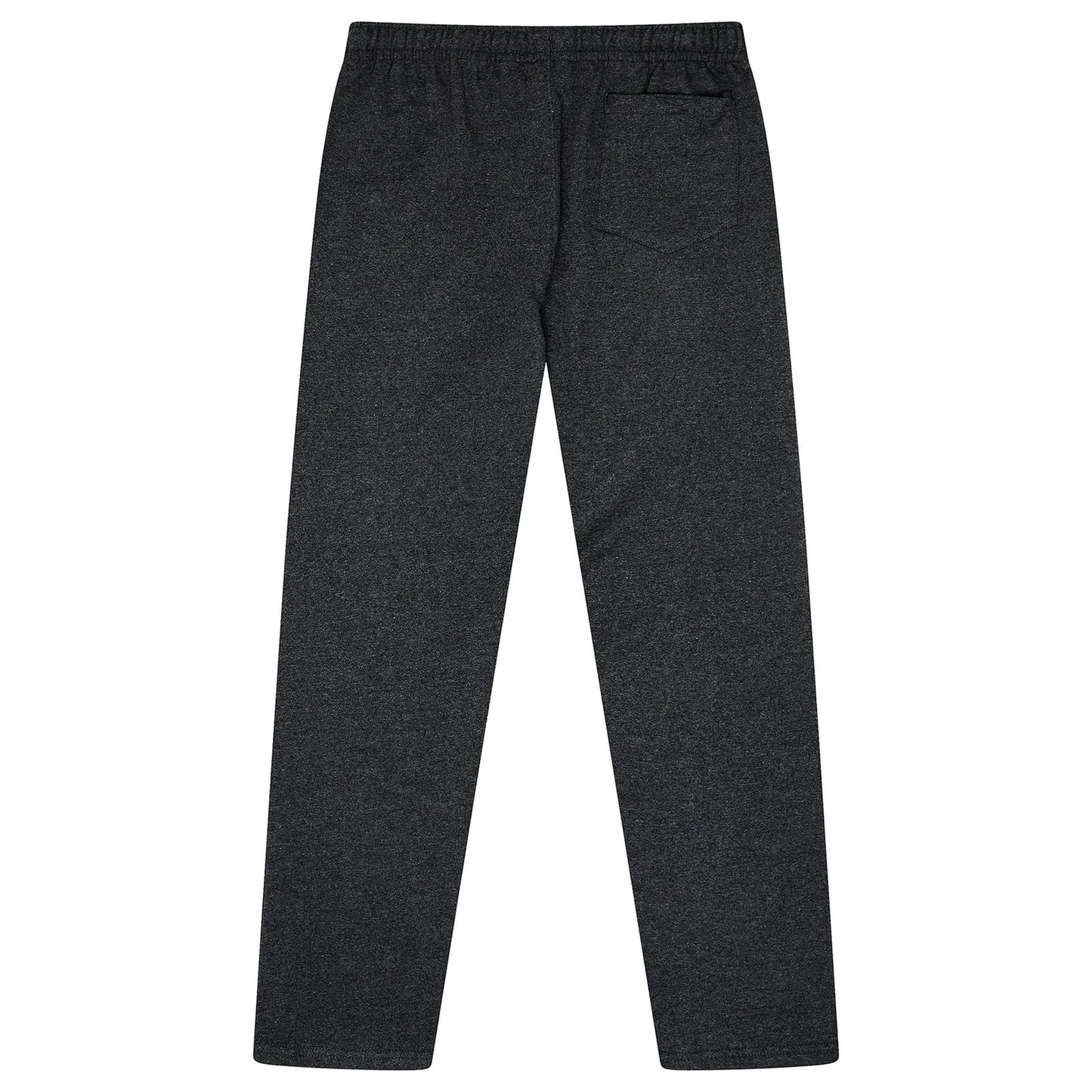Mens Open Hem Joggers Fleece Tracksuit Bottoms Casual Lounge Pants - QHA UK