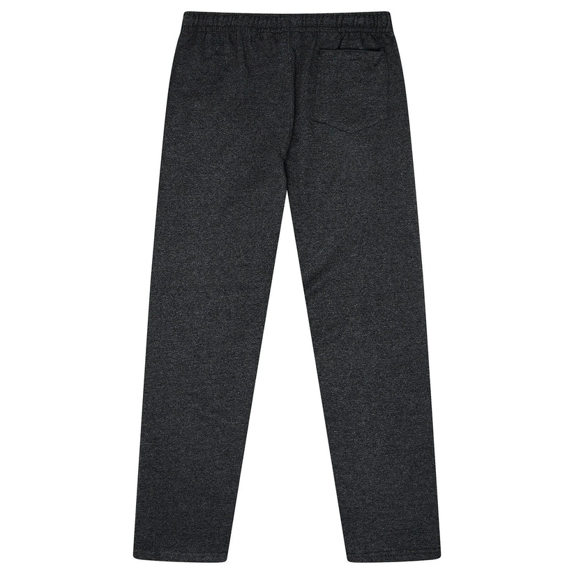 Mens Open Hem Joggers Fleece Tracksuit Bottoms Casual Lounge Pants - QHA UK