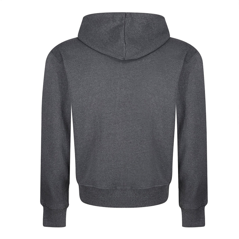 Mens Full Zip Hoodie Fleece Sweatshirt Jacket Casual Hooded Top | Qual - Zip Detail - QHA UK