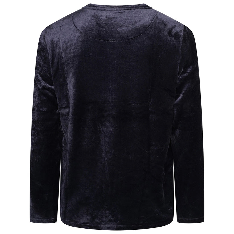Mens Plush Fleece Lounge Set Pyjama Tracksuit Soft Warm Loungewear - QHA UK