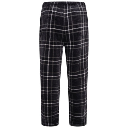 Mens Plush Fleece Lounge Set Pyjama Tracksuit Soft Warm Loungewear - QHA UK