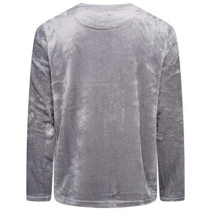 Mens Plush Fleece Lounge Set Pyjama Tracksuit Soft Warm Loungewear - QHA UK