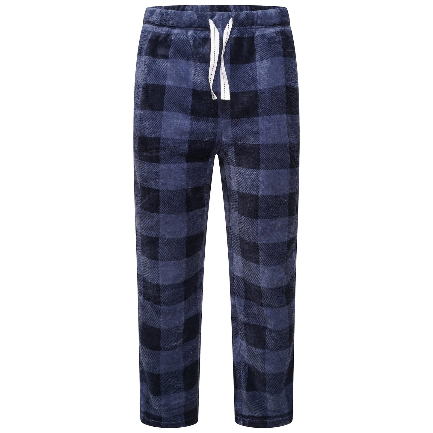 Mens Plush Fleece Lounge Set Pyjama Tracksuit Soft Warm Loungewear - QHA UK
