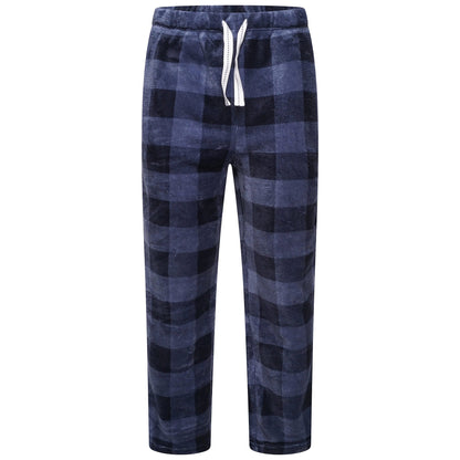 Mens Plush Fleece Lounge Set Pyjama Tracksuit Soft Warm Loungewear - QHA UK