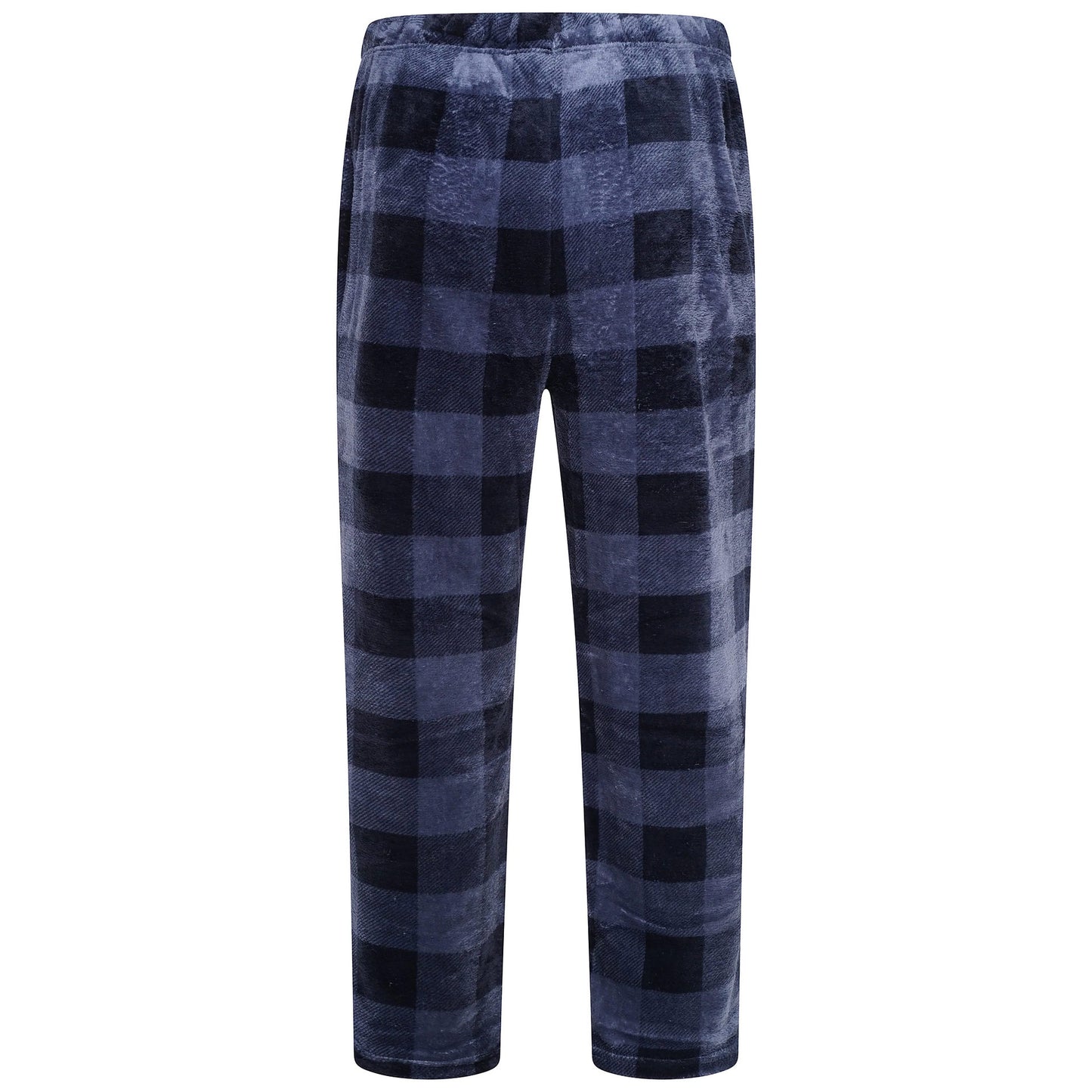 Mens Plush Fleece Lounge Set Pyjama Tracksuit Soft Warm Loungewear - QHA UK