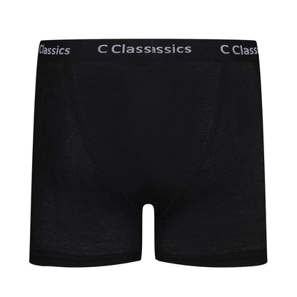 C Classics Mens 3 Pack Boxer Shorts Button Fly Cotton Rich Comfort Fit - Button Detail - QHA UK