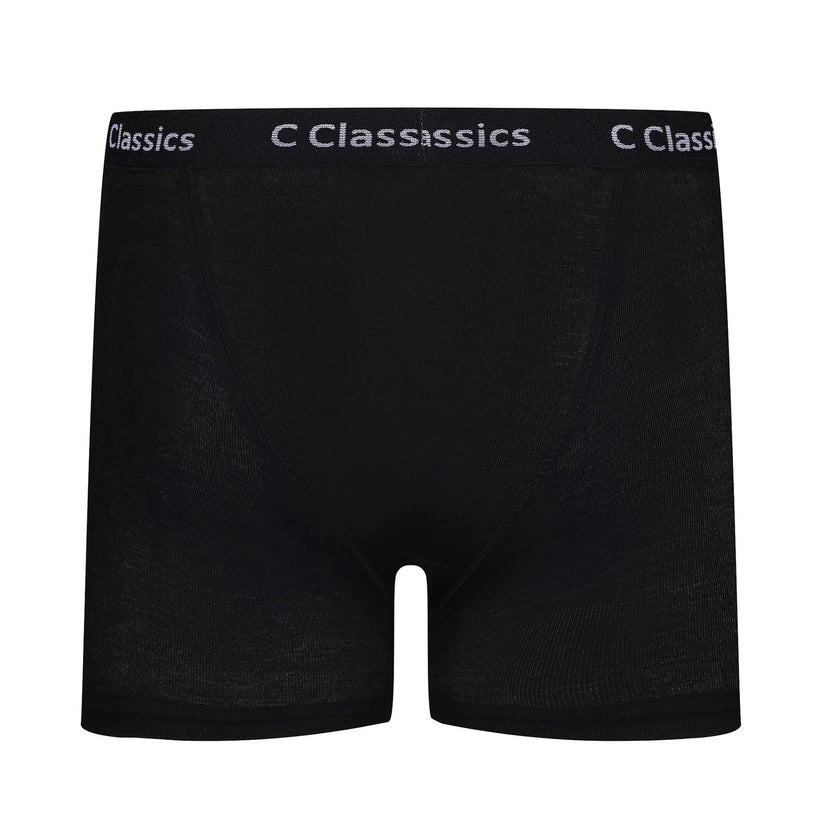 C Classics Mens 3 Pack Boxer Shorts Button Fly Cotton Rich Comfort Fit - Button Detail - QHA UK