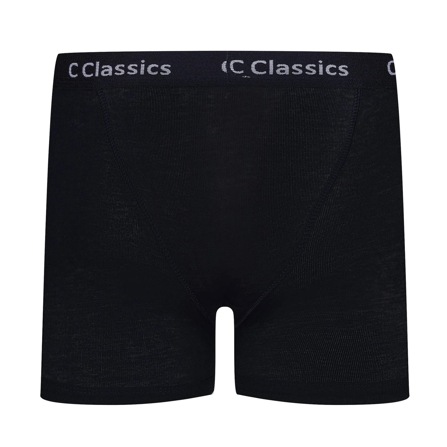 C Classics Mens 3 Pack Boxer Shorts Button Fly Cotton Rich Comfort Fit - Button Detail - QHA UK