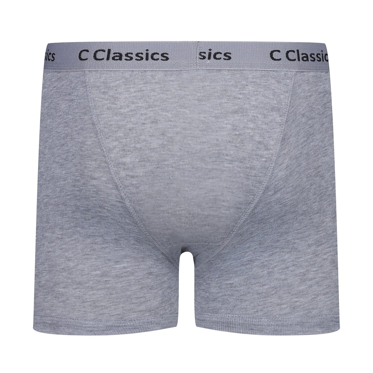C Classics Mens 3 Pack Boxer Shorts Button Fly Cotton Rich Comfort Fit - Button Detail - QHA UK