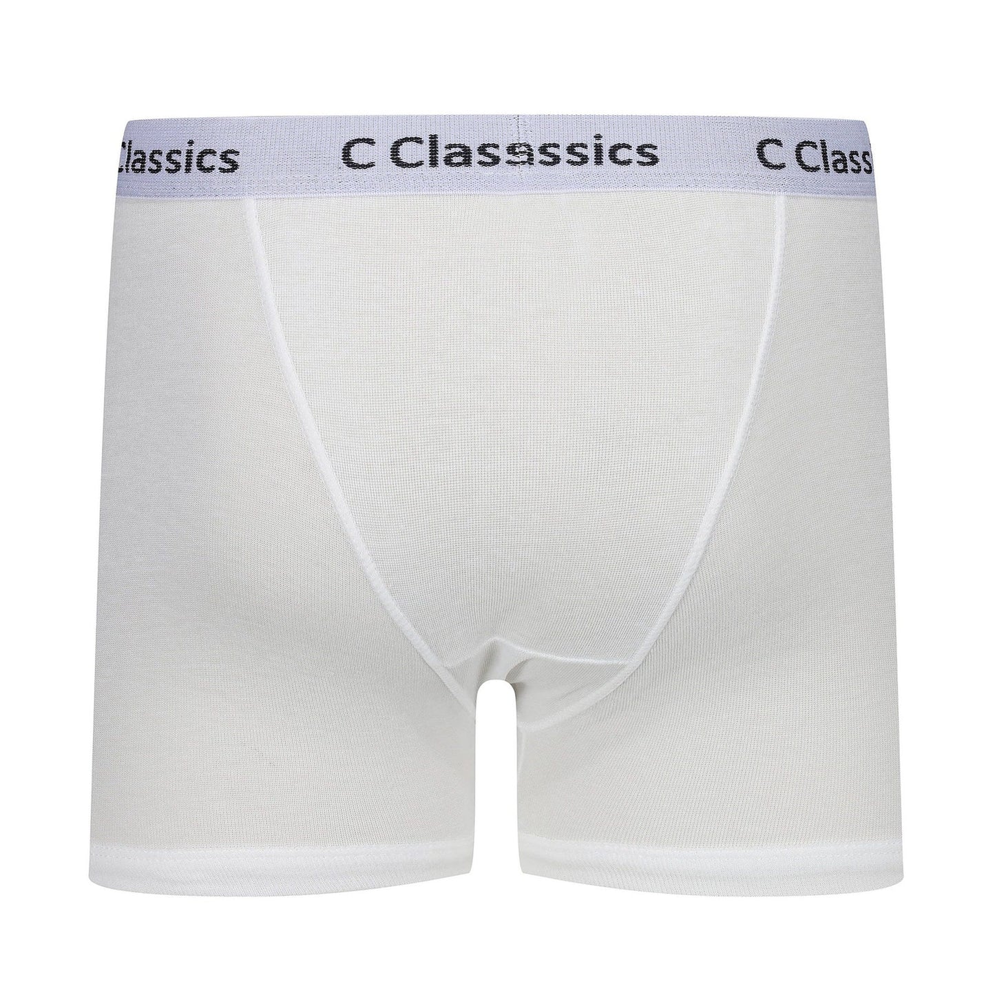 C Classics Mens 3 Pack Boxer Shorts Button Fly Cotton Rich Comfort Fit - Button Detail - QHA UK