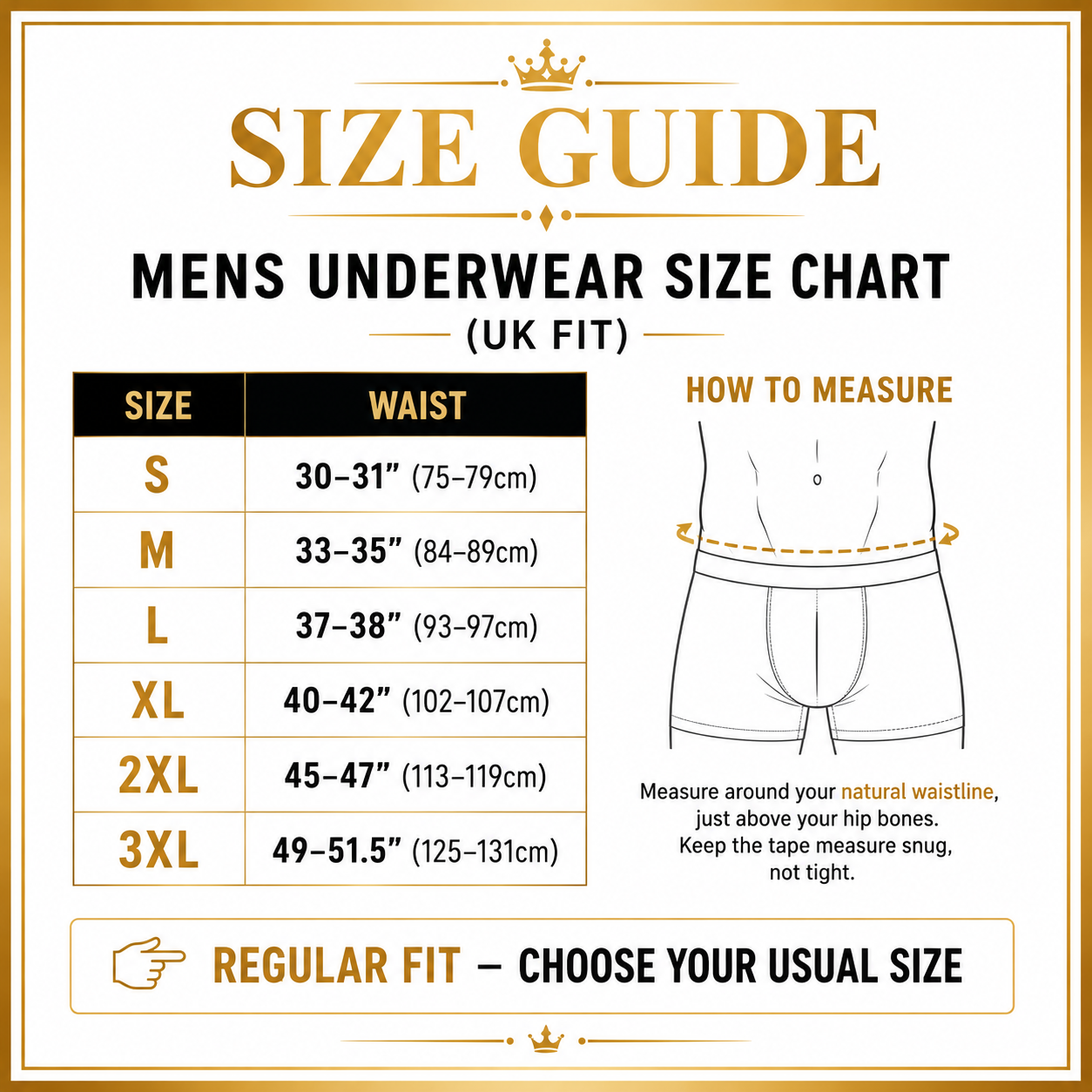 Canda Men's 3 Pack Cotton Briefs | Elasticated Waist | Classic Fit | S–3XL - Waistband Detail - QHA UK