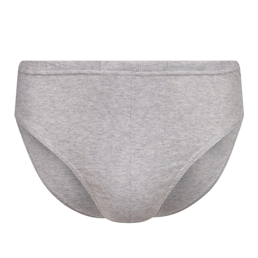 Canda Men's 3 Pack Cotton Briefs | Elasticated Waist | Classic Fit | S–3XL - Waistband Detail - QHA UK