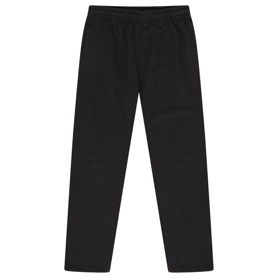 Mens Fleece Joggers Elastic Waist Tracksuit Bottoms Casual Sweatpants - Waistband Detail - QHA UK