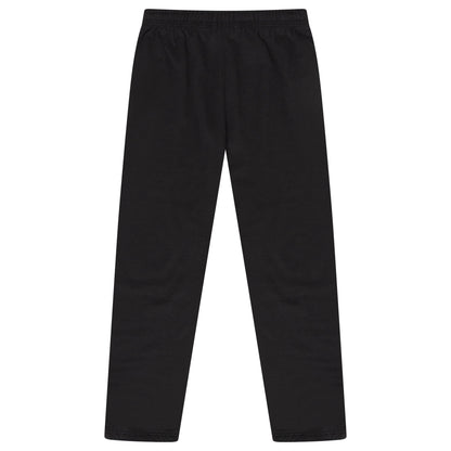 Mens Fleece Joggers Elastic Waist Tracksuit Bottoms Casual Sweatpants - Waistband Detail - QHA UK