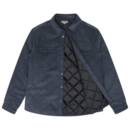 Corduroy Padded Jacket With Pockets - QHA UK