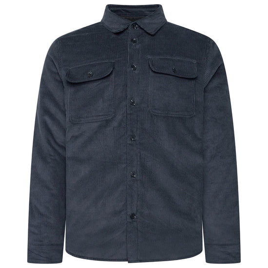 Corduroy Padded Jacket With Pockets - QHA UK