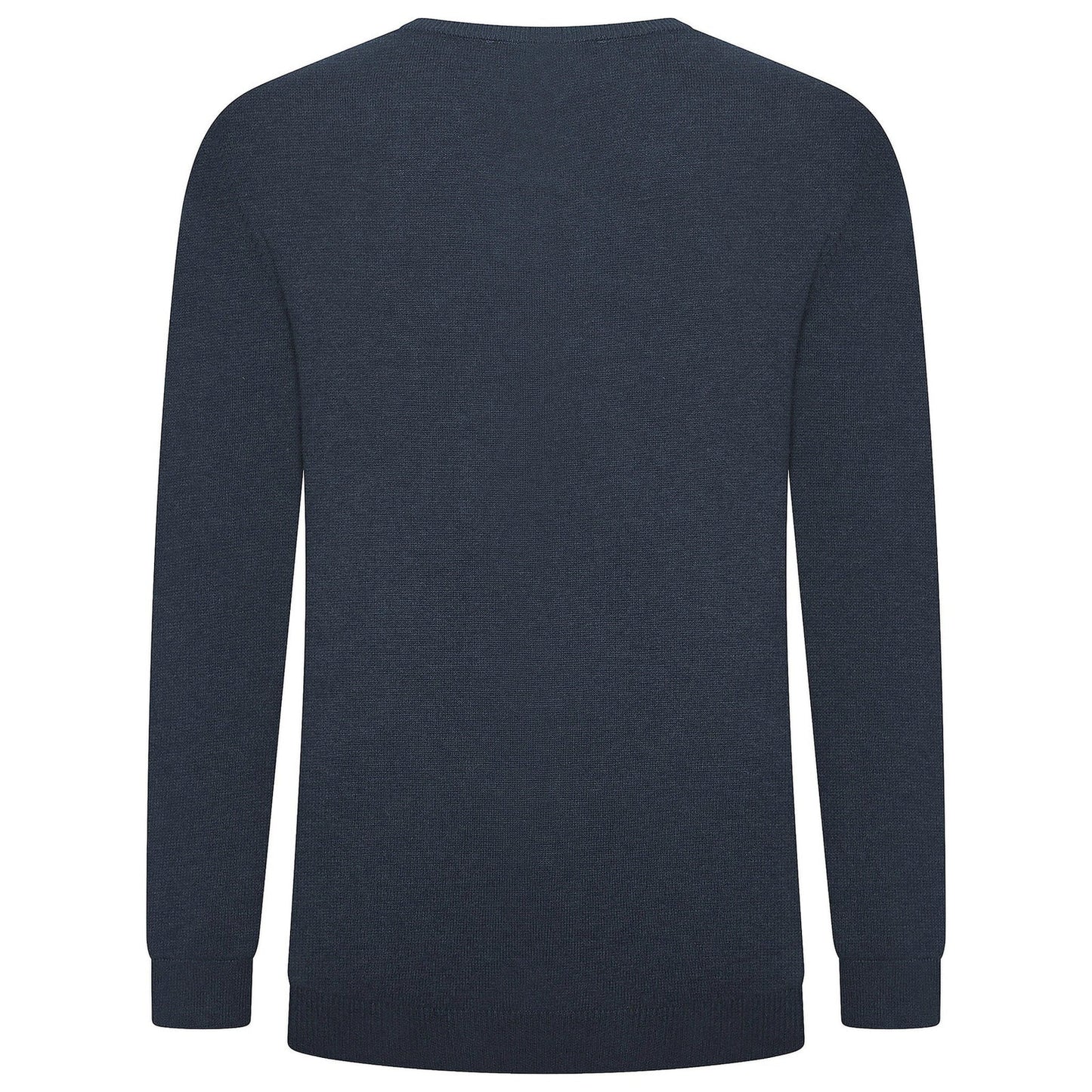Crew Clothing Mens V Neck Jumper Cotton Knit Sweater Casual Regular Fi - Collar Detail - QHA UK