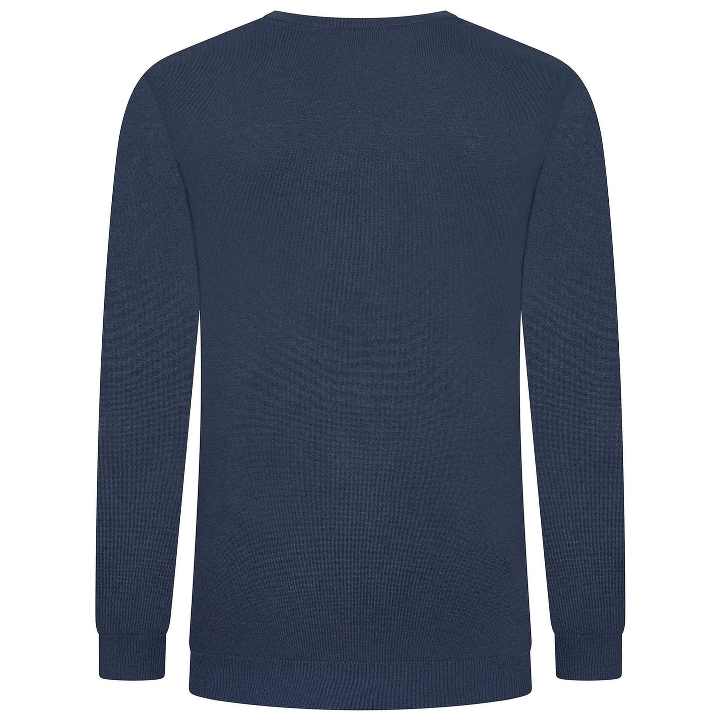 Crew Clothing Mens V Neck Jumper Cotton Knit Sweater Casual Regular Fi - Collar Detail - QHA UK