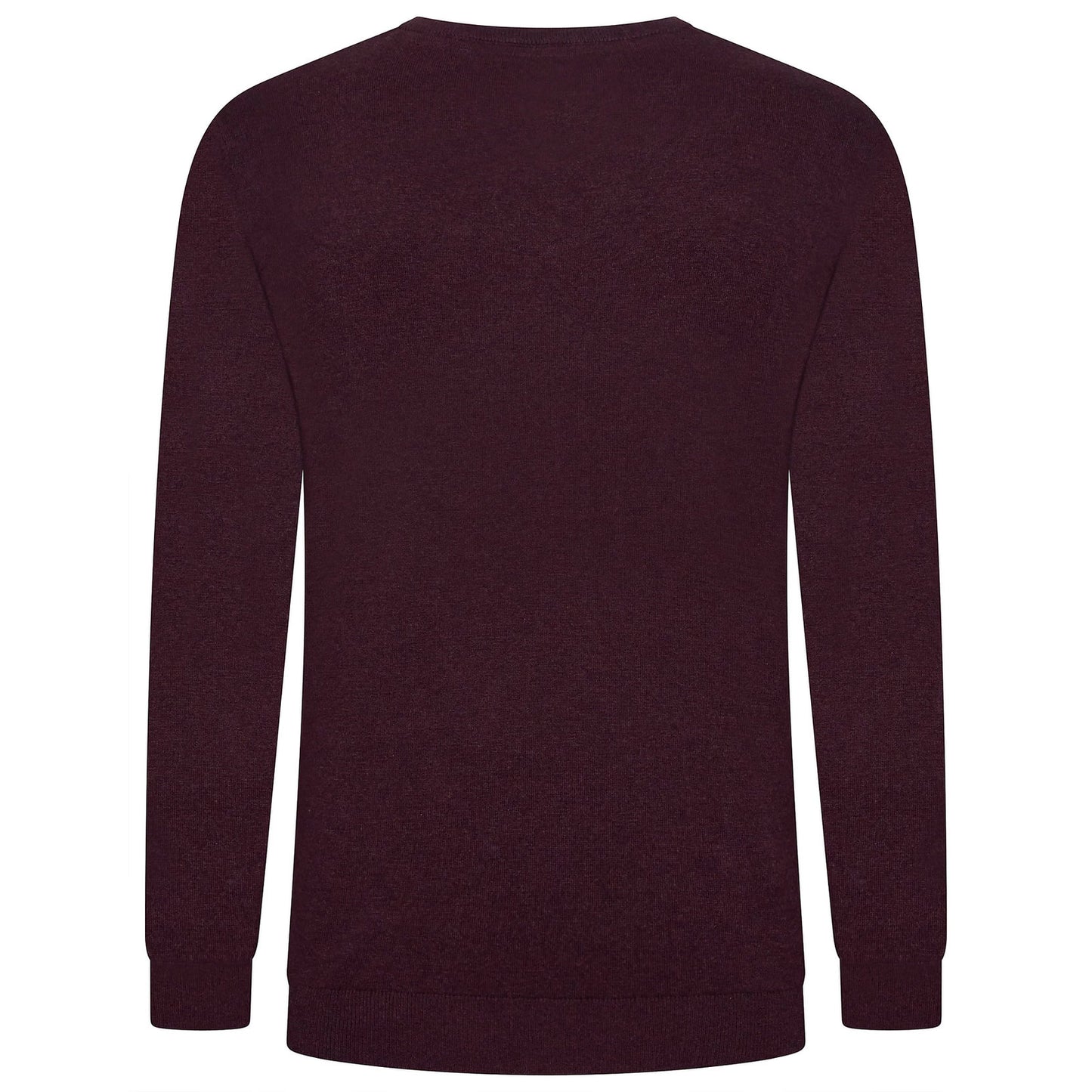 Crew Clothing Mens V Neck Jumper Cotton Knit Sweater Casual Regular Fi - Collar Detail - QHA UK