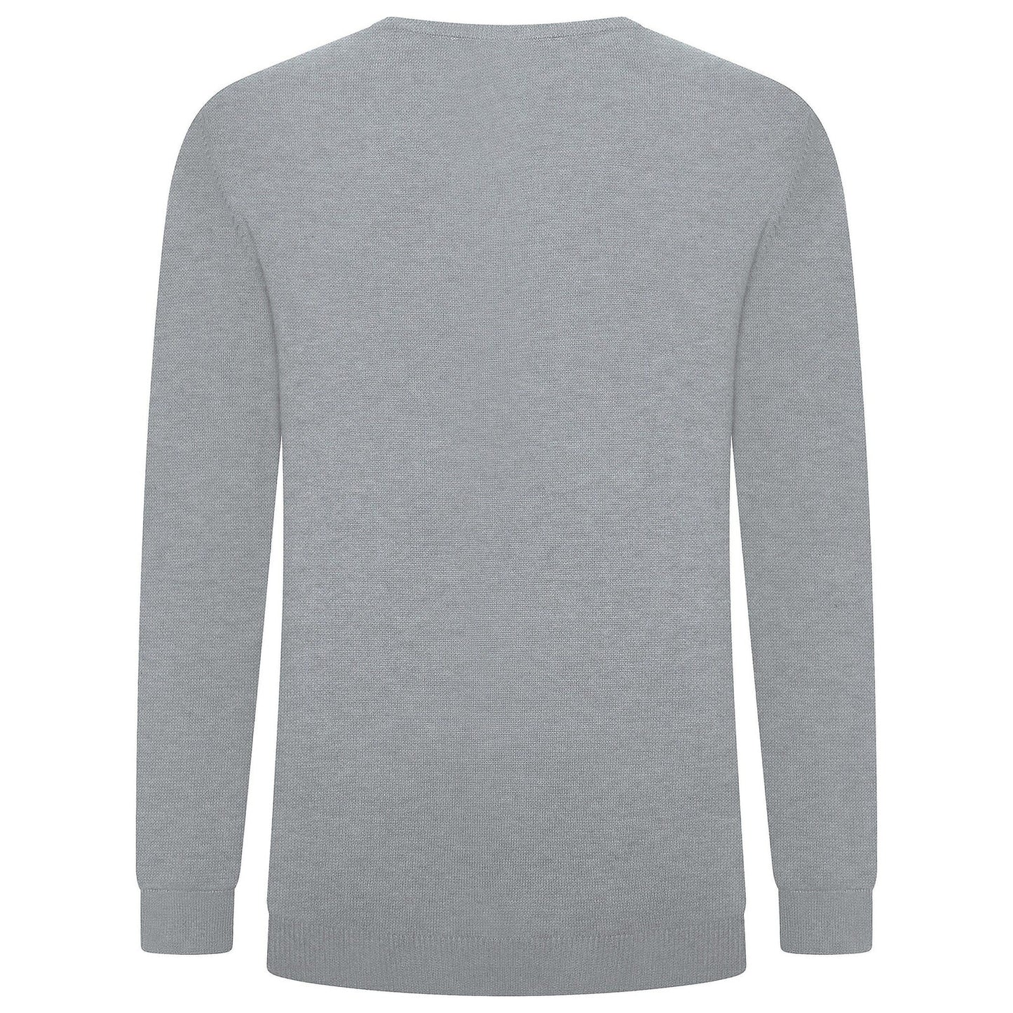 Crew Clothing Mens V Neck Jumper Cotton Knit Sweater Casual Regular Fi - Collar Detail - QHA UK