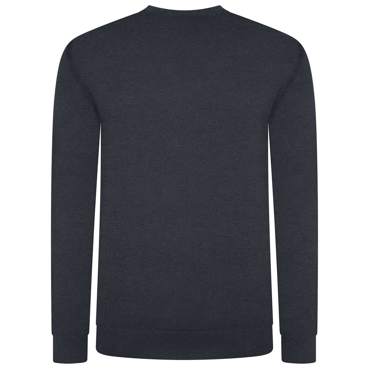 Crew Clothing Men's Cotton Crew Neck Jumper | Random Colour | XS–3XL - Collar Detail - QHA UK