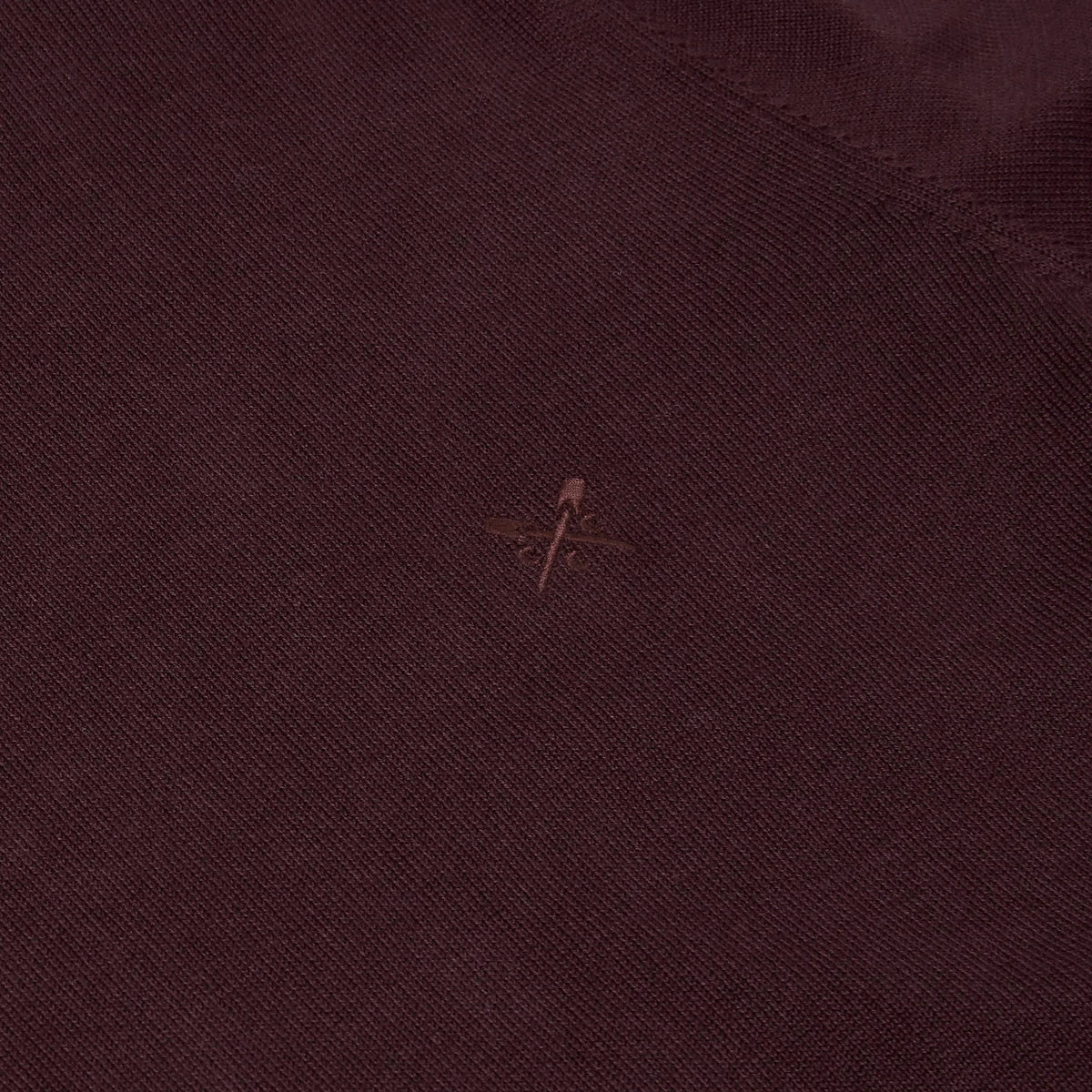 Crew Clothing Men's Cotton Crew Neck Jumper | Random Colour | XS–3XL - Collar Detail - QHA UK