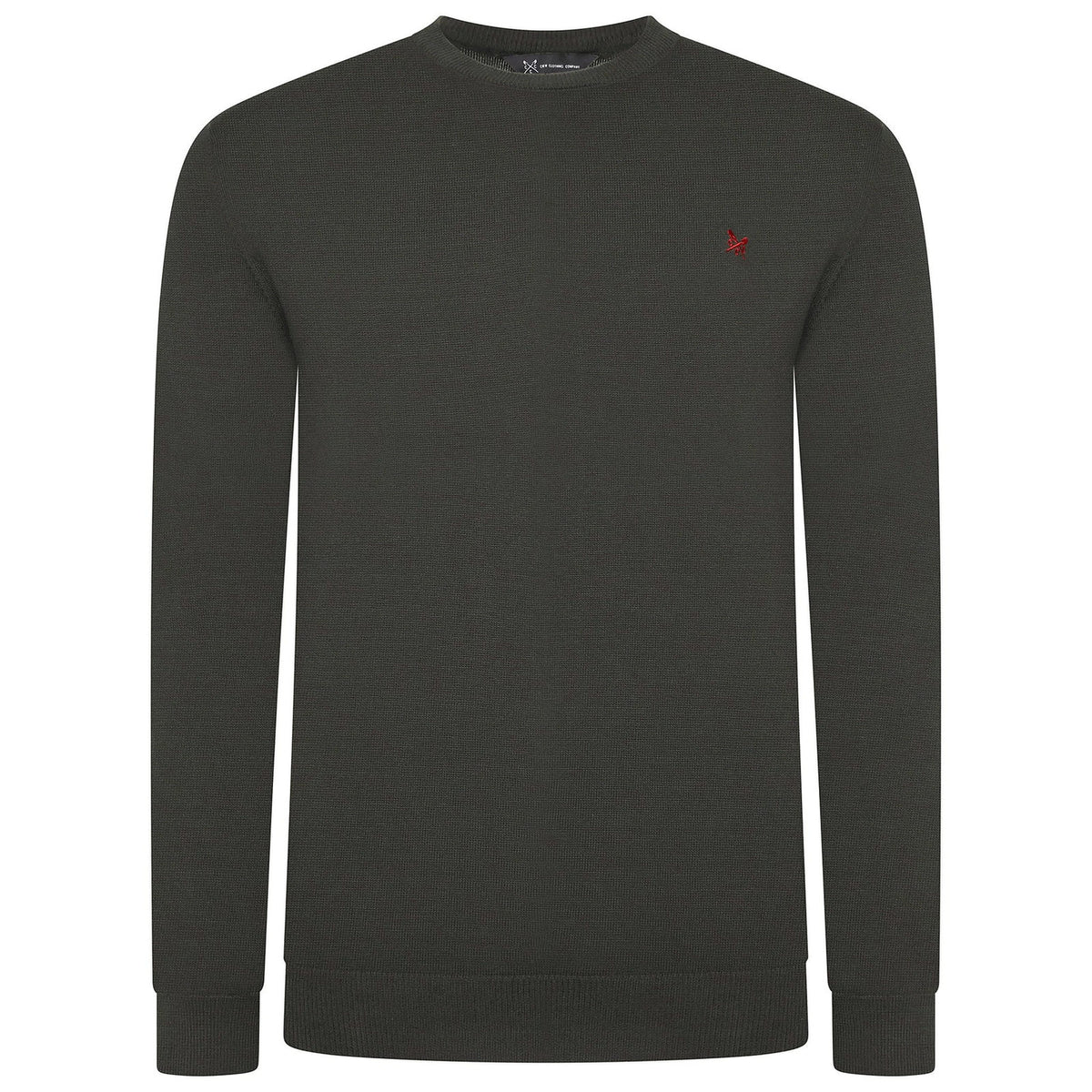 Crew Clothing Men's Cotton Crew Neck Jumper | Random Colour | XS–3XL - Collar Detail - QHA UK