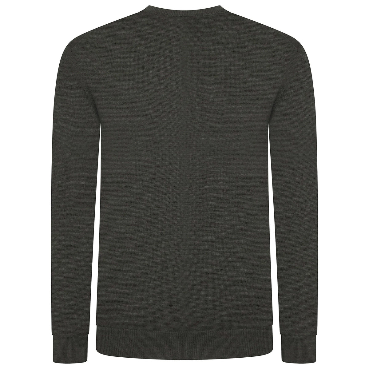 Crew Clothing Men's Cotton Crew Neck Jumper | Random Colour | XS–3XL - Collar Detail - QHA UK