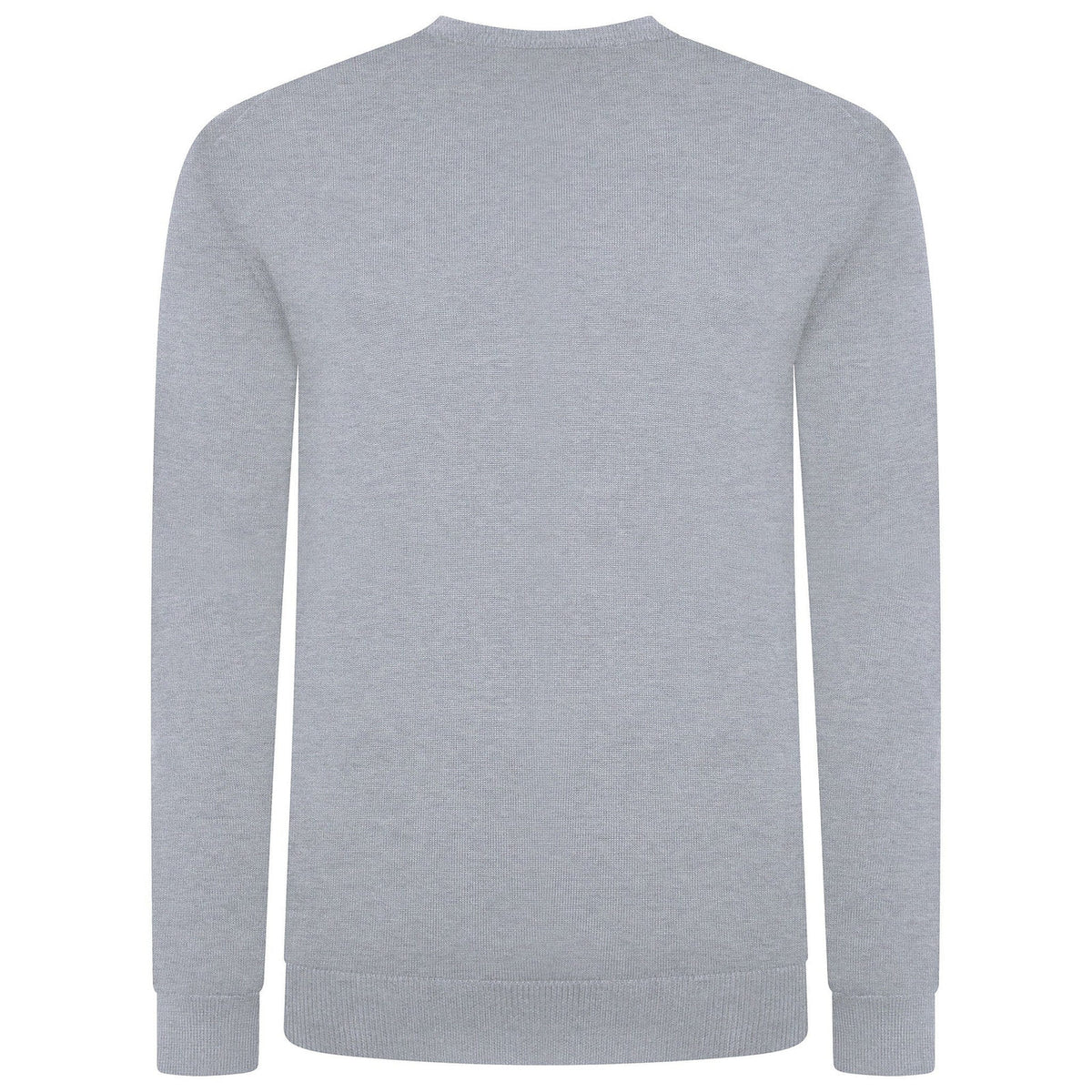 Crew Clothing Men's Cotton Crew Neck Jumper | Random Colour | XS–3XL - Collar Detail - QHA UK