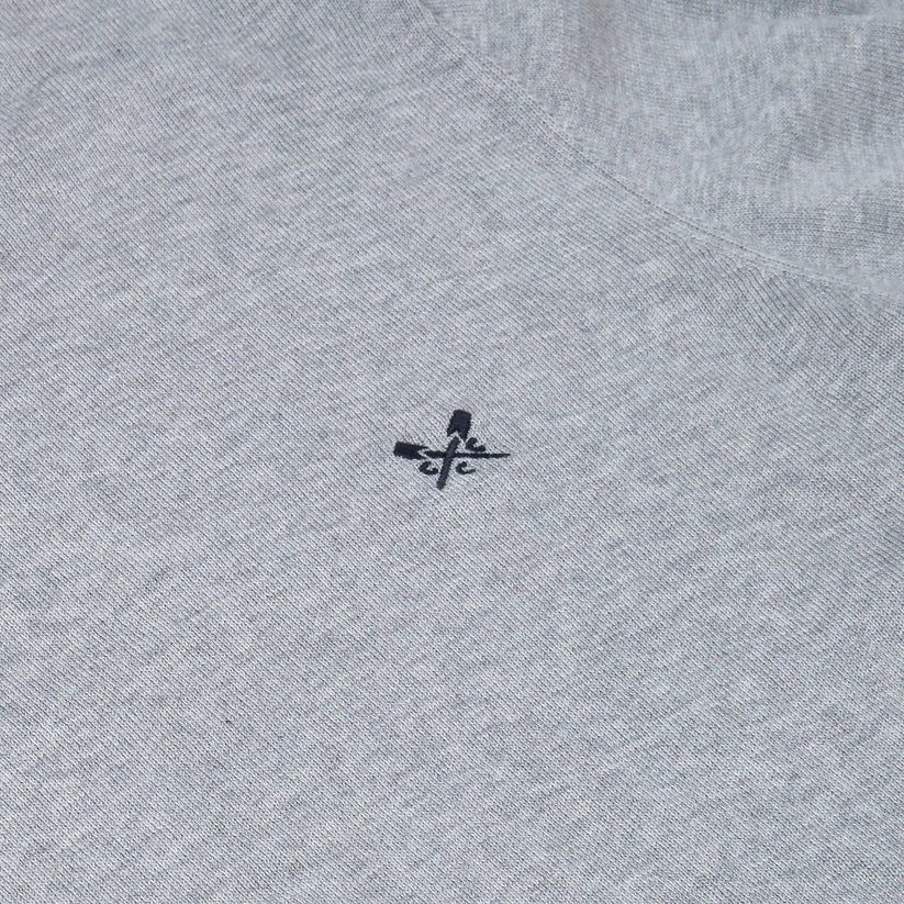 Crew Clothing Men's Cotton Crew Neck Jumper | Random Colour | XS–3XL - Collar Detail - QHA UK