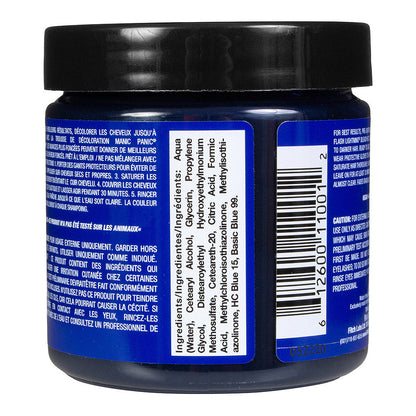 Manic Panic Semi-Permanent Hair Dye Dark Blue After Midnight 118ml - QHA UK