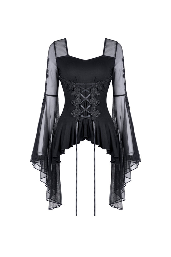 Dark in Love Blouse Aquarius Top UK 8-18 - QHA UK