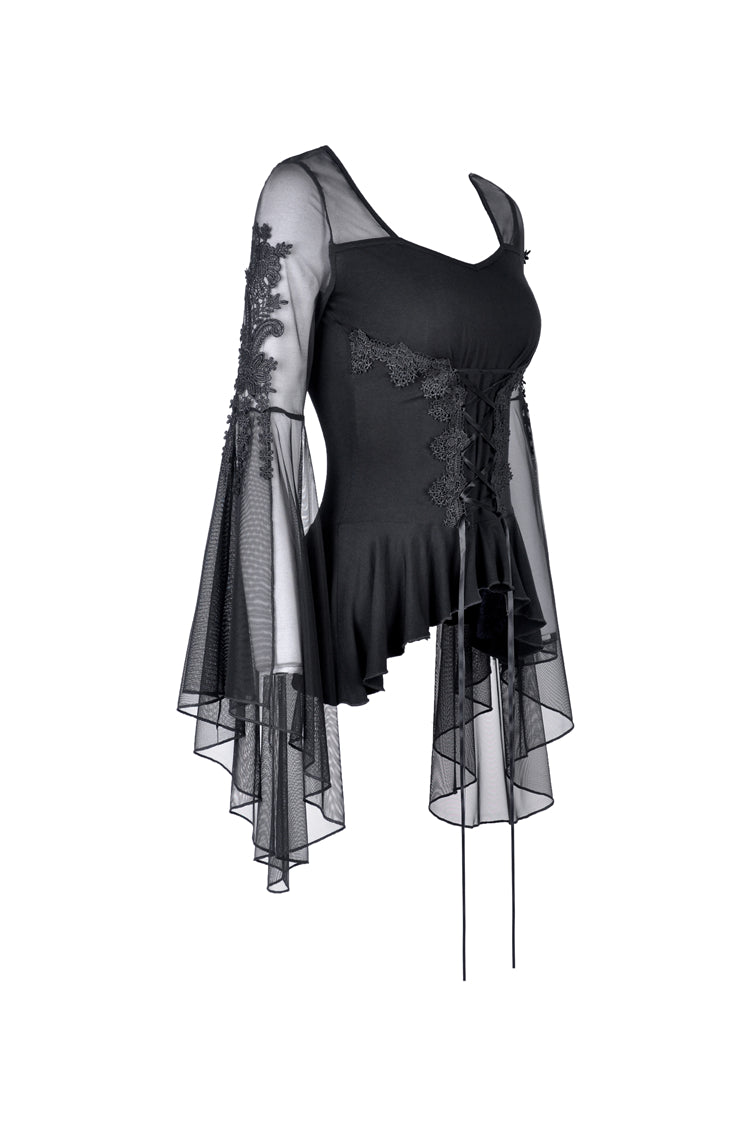 Dark in Love Blouse Aquarius Top UK 8-18 - QHA UK