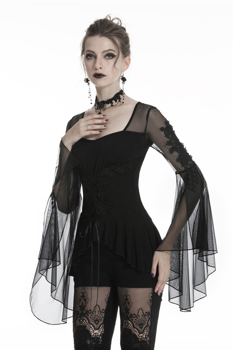Dark in Love Blouse Aquarius Top UK 8-18 - QHA UK