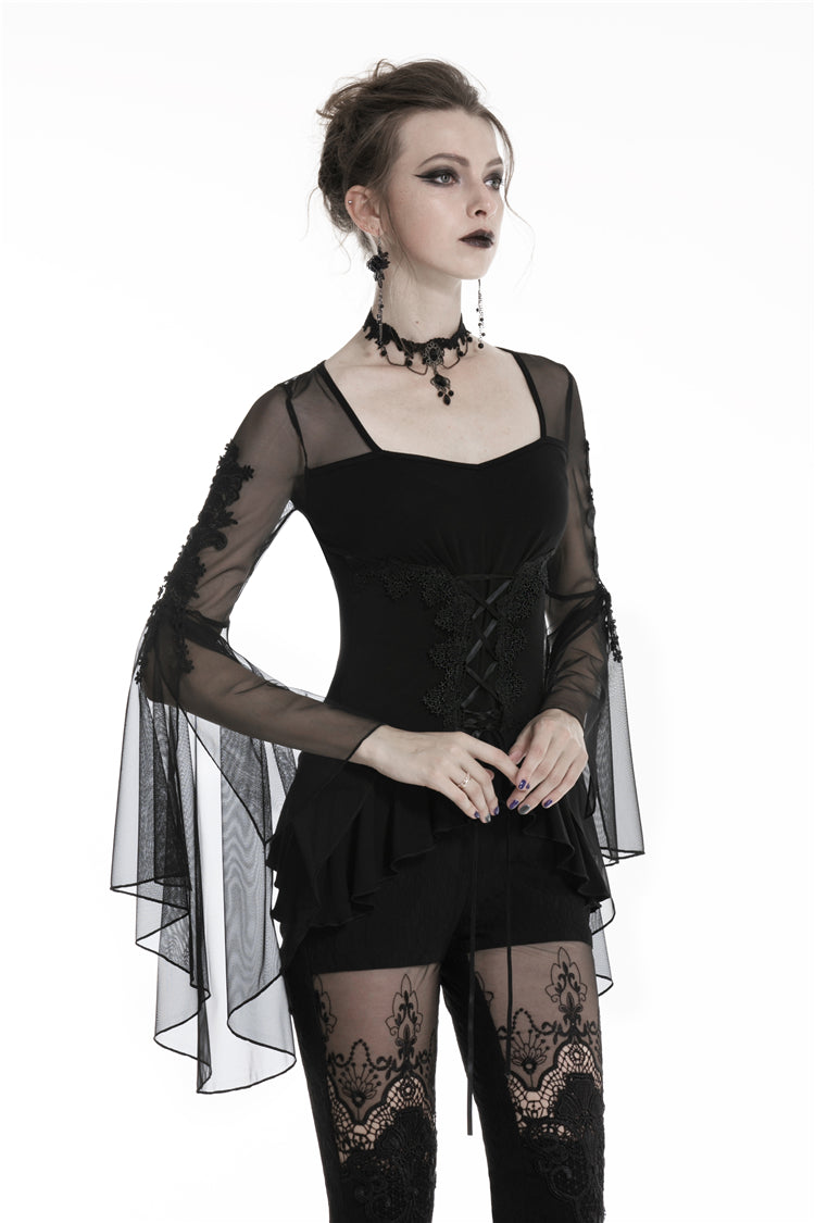 Dark in Love Blouse Aquarius Top UK 8-18 - QHA UK