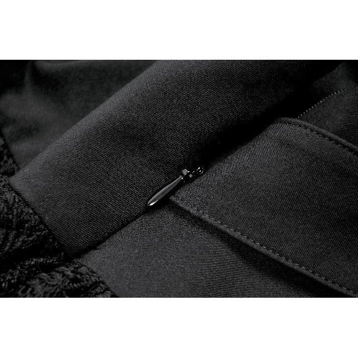 Dark in Love Skirt Astrid Lace Buckle UK 8-22 - Buckle Detail - QHA UK