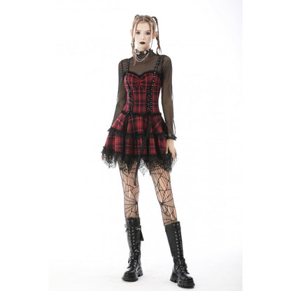Dark in Love Mesh Top Barbarella UK 8-18 - QHA UK