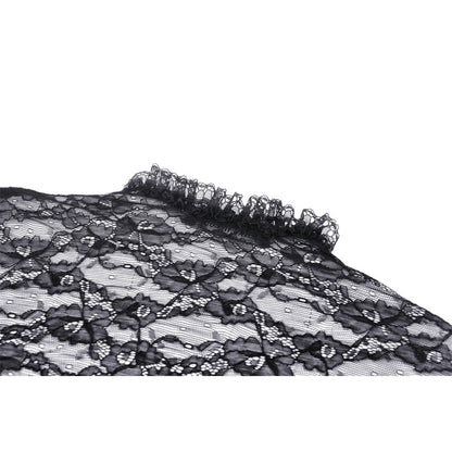 Dark in Love Women's Gothic Shrug Belladonna Lace Bell Sleeve UK 10-18 - Sleeve Detail - QHA UK