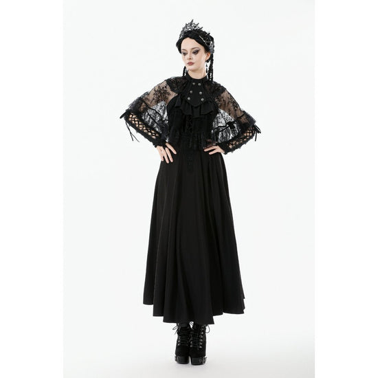 Dark in Love Capelet Bellatrix Lace Ruffle UK 10-22 - QHA UK