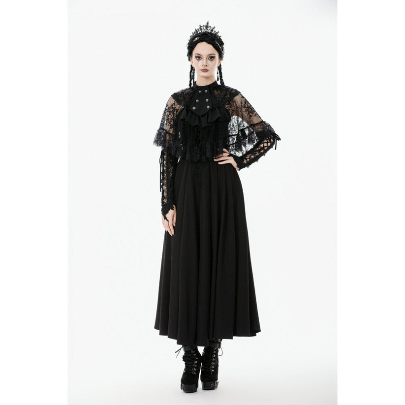 Dark in Love Capelet Bellatrix Lace Ruffle UK 10-22 - QHA UK