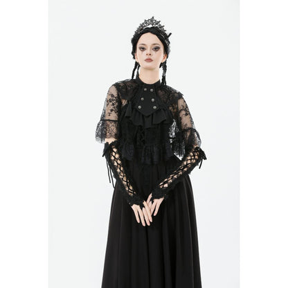 Dark in Love Capelet Bellatrix Lace Ruffle UK 10-22 - QHA UK