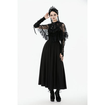 Dark in Love Capelet Bellatrix Lace Ruffle UK 10-22 - QHA UK