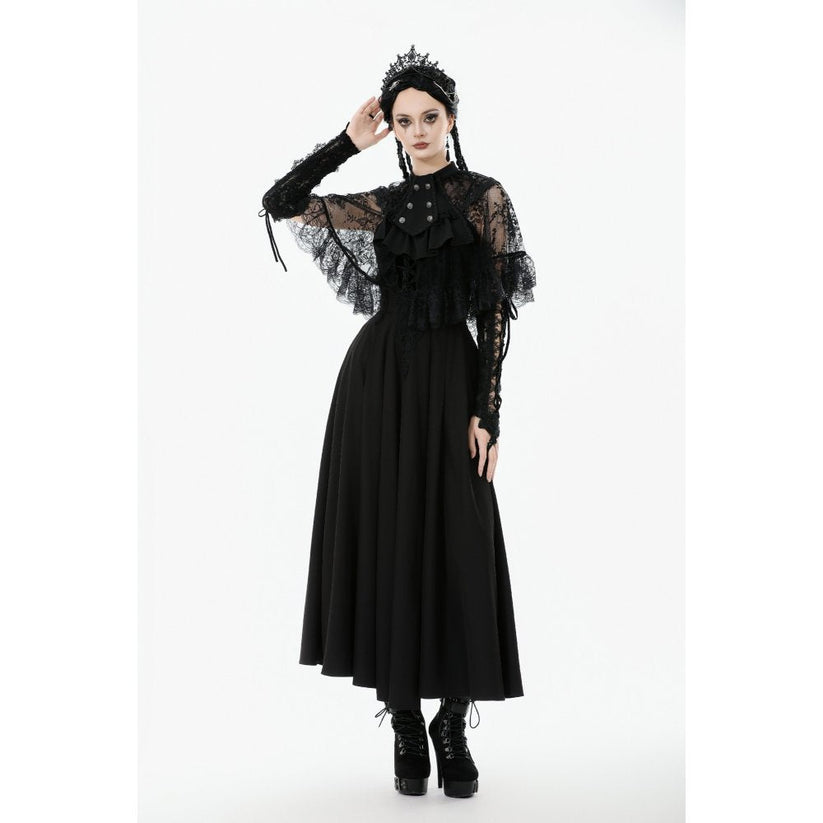 Dark in Love Capelet Bellatrix Lace Ruffle UK 10-22 - QHA UK