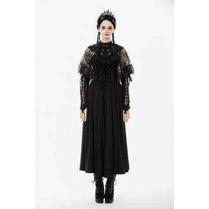 Dark in Love Capelet Bellatrix Lace Ruffle UK 10-22 - QHA UK